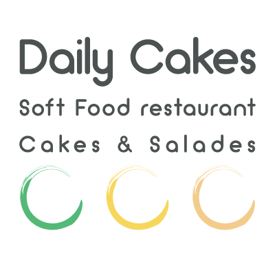 Logo du restaurant, daily cakes